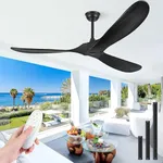Haipeel 60 Inch Wood Ceiling Fans w