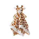 Apricot Lamb Luxury Snuggle Plush Cute Giraffe Infant Stuffed Animals Security Blanket Nursery Character Blanket (Yellow Giraffe, 14 Inches)