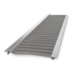 Raptor Gutter Guard – 48 FT. (Nominal) Contractor Grade Stainless- Steel Micro -Mesh Gutter Guard Kit with Screws Included. Fits 5 IN. Gutters and Smaller. DIY-Friendly. (5.625 IN. x 47.625 IN.)