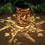 Hummingbird Solar Lanterns Garden D