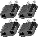 US/CA Travel Adapters, 4 Pack EU Eu