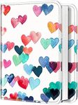 Fintie Small Photo Album for 2x3-Inch Film - 104 Pockets Albums for Fujifilm Instax Mini 12/11/99/40/7+/EVO Instant Camera/Instax mini LiPlay/Mini Link 2 Printer/Polaroid Hi-Print, Raining hearts