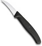 Victorinox Swiss Classic Curved Blade Shaping Knife, Black, 6.7503