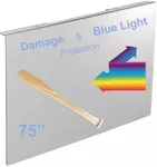75 inch Blue Light and Damage TV Sc