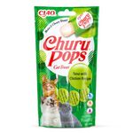 Ciao Churu Pops by INABA Cat Treat - Tuna & Chicken Flavour (4 x 15g) / Moist & Chewy Cat Treat, Delicious & Healthy Snack for Cats, Hand Feeding, Natural, Grain Free, High Moisture