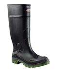 Baffin Men's Enduro Premium Rubber Construction Boot, Black/Clear/Forest, 10 W US