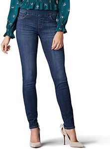 Lee Women's Sculpting Slim Fit Skinny Leg Pull on Jean, Landslide, 12
