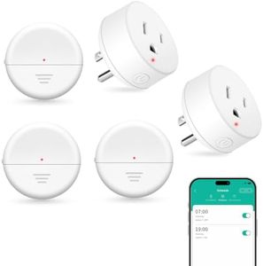 NineLeaf 260FT Wireless Motion Sensor WiFi Outlet Remote Smart Switch