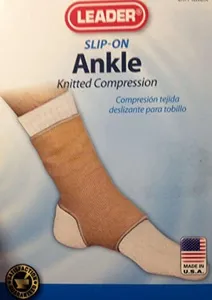 Leader Ankle Support Elastic Slip-On Medium.