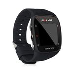 kwmobile Strap Compatible with Polar M400 / M430 Strap - Replacement Silicone Watch Band - Black