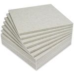 BXI Thickened Sound Absorbing Panels - 12 Pack 12 X 12 X 0.5 Inches Dense Acoustic Panels, Echo Noise Reducing Sound Panels, Tackable Studio Panels for Wall and Ceiling Acoustic Treatment