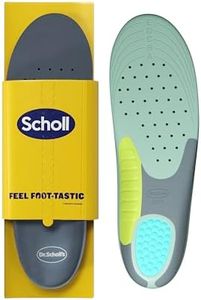 Scholl Extra Support Einlegesohlen für Frauen, EU Größe 38-43.5 - Ideal für große & kräftige Frauen, breite Füße, stoßdämpfend, stützt das Fußgewölbe, verteilt den Druck, passgenaue Einlagen, 1 Paar