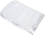 50Pcs See-Through Clothes Dust Bags Dry Cleaning Garment Clothes Covers for Travel and Clothing Storage of Dresses, Dress Shirts, Coats(60 * 120)