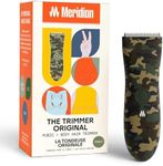 MERIDIAN The Trimmer Original - Body Hair Trimmer for Men, Electric Shaver for Pubic Hair, Chest, Legs & Bikini, Waterproof & Rechargeable Forest