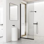 Bathroom Shower Door Screen, 34 in.