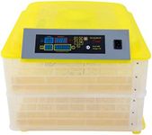 INTBUYING Egg Incubator with Automatic Turner 96 Eggs for Chicken Eggs Poultry Hatcher General Digital Incubators Breeder