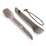 UCO 2-Piece Switch Spork Camping Spoon-Fork-Knife Utensil