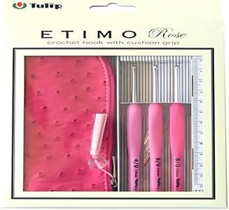 Tulip Etimo Rose Soft-Grip Crochet Hook 1 piece Pink