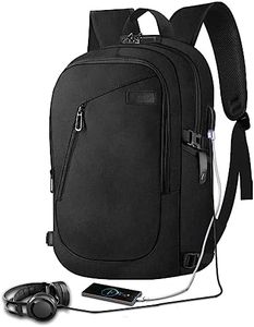 Sac à Dos Ordinateur 17,3 pouces, Dobaly Sac a Dos PC Portable Antivol, Sac a Dos Homme d Affaire Travail Scolaire Voyage étanche avec USB Charging Port