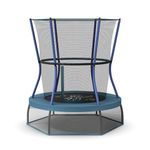 Skywalker Trampolines Space Explorer Mini Trampoline, 48 - inch, Dark Blue/Grey with Astronaut