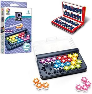 Smart Games - IQ Stars | Rompecabezas Niños | Juegos Educativos 6 Años O Más | Juego De Mesa Incluye 120 Desafíos | Juegos Infantiles | Juegos Educativos
