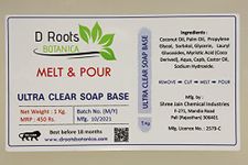 Roots Botanica Ultra Clear Melt and Pour Soap Base 1 kg