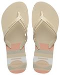 Havaianas Women Elegance Print, Beige, 2