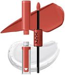 NYX Professional Makeup, Lip Colour And Gloss, Ultrapigmented and Long Lasting, Shine Loud High Pigment Lip Shine, Ambition Statement