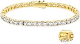 KRKCLIFE Tennis Bracelet 925 Sterli