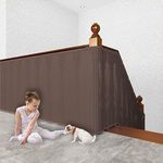 Baby Gate for Stairs, Banister Guard for Kids, Pets, Toys, Mesh Netting Safety Net for Balcony Rail Stair, Stairway Net Baby Safety Products for Indoor & Outdoor