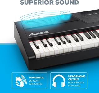 Alesis Recital Pro 88-Key Digital Piano – Full-Size Weighted Keys