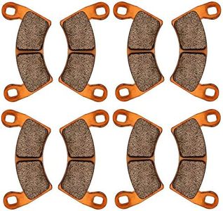 Zinger Brake Pads for Polaris RZR XP 1000 EPS 2022 2021 2020 2019 2018 2017 2016 2015 2014 & 2014-2021 RZR 1000 XP 4 Except Premium Edition,4 Set Front and Rear Sintered Copper Brake Pads