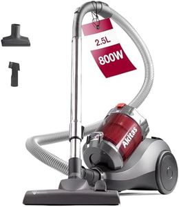 Akitas 800W Powerful Bagless Cylinder Hoover Vacuum Cleaner 2.5L With German Wessel Werk Nozzle Head For Hard Floor & Carpet (C6)