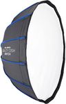 Westcott Beauty Dish Switch (White) Portable Photography Studio and On Location Softbox Kit - Compatible with Multiple Photography Lighting Brands