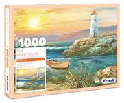 Frank The Lighthouse Jigsaw Puzzle (1000 Pieces) for Adults and Kid Above 15+ Years-Realistic Illustrations -Fun & Challenging Brain Booster Games - for Focus and Memory -34017