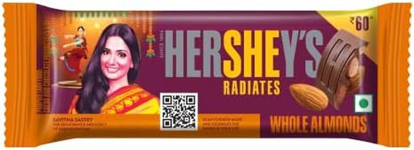 Hershey's Creamy Milk Chocolate With Whole Almonds 40g (Box of 12)