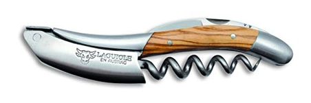 Laguiole en Aubrac Sommelier Knife, Olive Wood Handle SOM99OLI