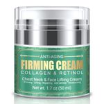 Anti Aging Firming Neck Cream - Anti Wrinkle Collagen Cream, Face Moisturizer Retinol, Chest Neck & Face Lifting|Repairing|Moisturzing Skin Care for Men & Women(1.7 OZ)