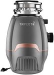 Trifecte Pro 3/4 HP Garbage Disposals with Sound Reduction,Food Waste Coutinuous Feed Garbage Disposal with Power Cord, Dishwasher Hook Up