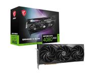 MSI GeForce RTX 4080 SUPER 16GB GAMING X SLIM Graphics Card - RTX 4080 SUPER GPU, 16GB GDDR6X (23Gbps/256-bit), PCIe 4.0 - TRI FROZR 3 (3 x TORX Fan 5.0), Dual BIOS - HDMI 2.1a, DisplayPort 1.4a