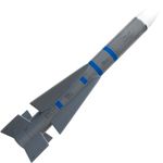 Rocketarium AIM-54 Phoenix Flying Model Rocket Kit - Intermediate Skill Level, Sport-Scale Replica