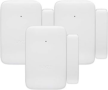 Wyze Home Security System Entry Sensor - Window and Door Entry Protection (3-Pack)