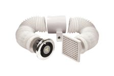 Manrose 100mm LED Shower Light/Extractor Fan