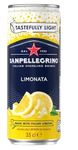 San Pellegrino Tastefully Light Sparkling Drink 24x330ml (Limonata - Lemon)