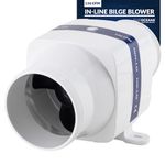 Five Oceans Five Oceans 3" in-Line Marine Bilge Air Blower 12V 130 CFM FO-4333