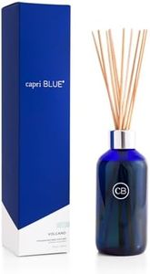 Capri Blue Reed Oil Diffuser - Volcano - Comes with Diffuser Sticks, Oil, and Glass Bottle - Aromatherapy Diffuser - 8 Fl Oz - Navy Blue