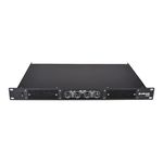 Citronic | 4 Channel Power Amplifier For Permanent or Mobile Installations 1U Rack Mountable Quad Amplifier | 4 x 200W Full Audio and Power Protection with Peak Limiter