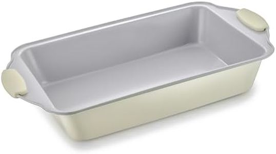 Boxiki Kitchen Premium 14 x 9 Ceramic Rectangular Bake Pan - Durable Cake Pan for Oven Delights & Sheet Cakes - Non Toxic, PTFE & PFOA Free