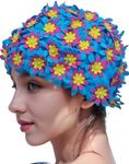 Medifier Swim Cap Floral Petal Retr