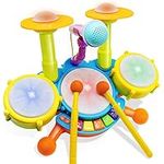 Drum Set for Kids with 2 Drum Stick